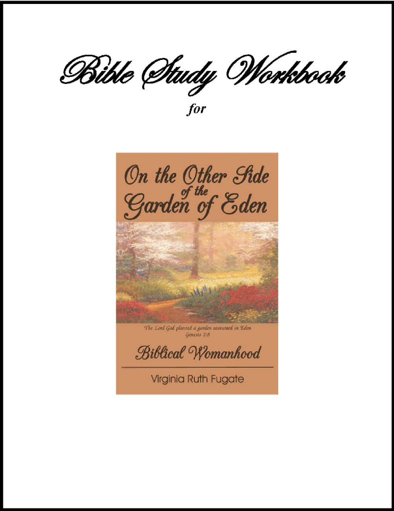 On the Other Side of the Garden of  Eden--Workbook 1000 x 1300